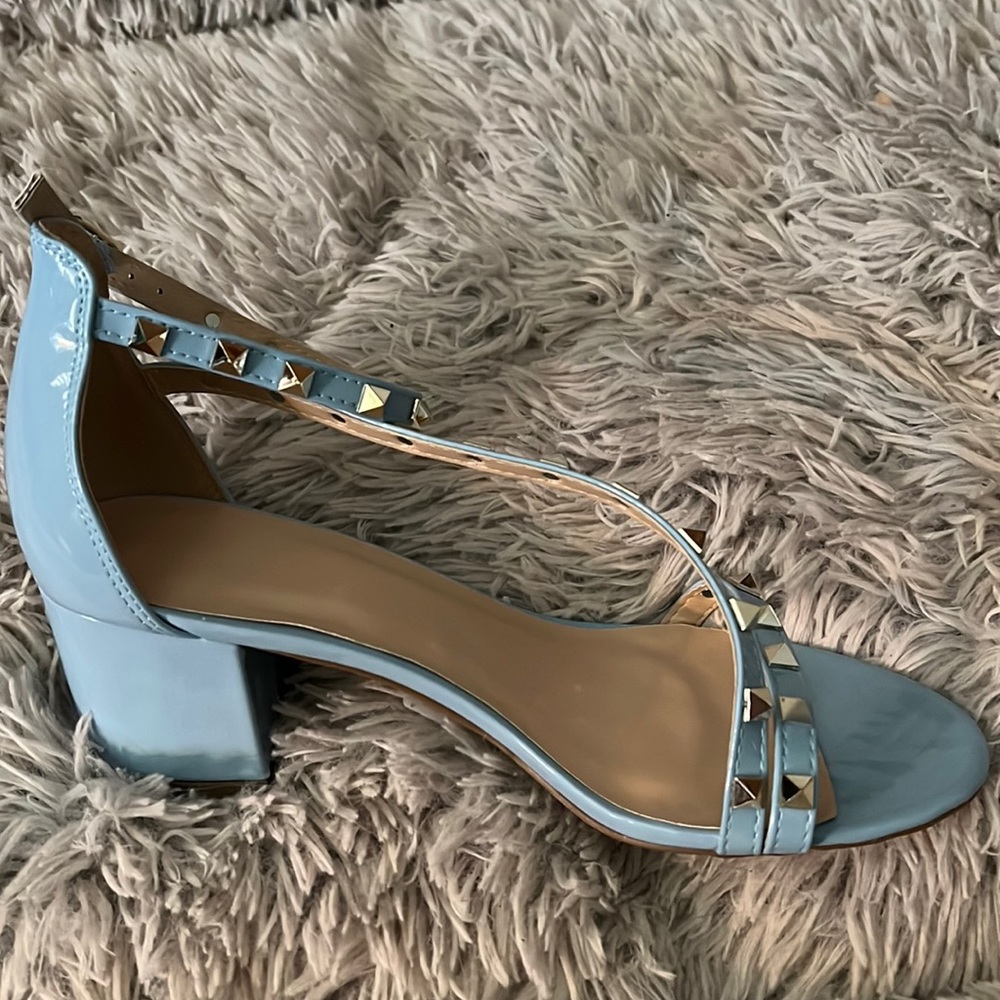 Blue heels